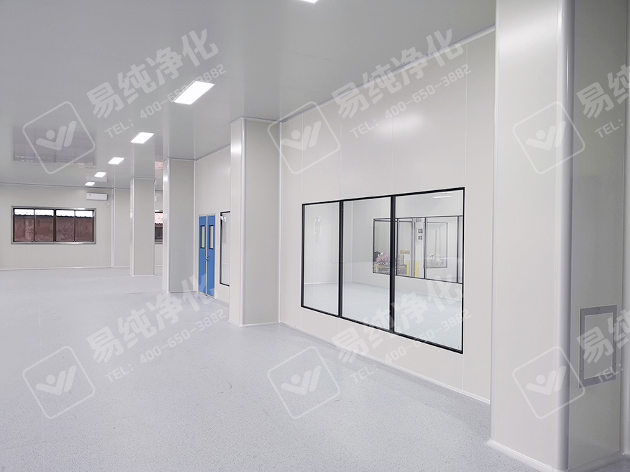 整體工程采用手工板裝修改造，吊頂采用手工單玻鎂凈化板，墻體采用手工巖棉板.jpg